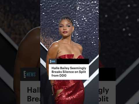 #HalleBailey is speaking out amid her breakup from #DDG. #shorts