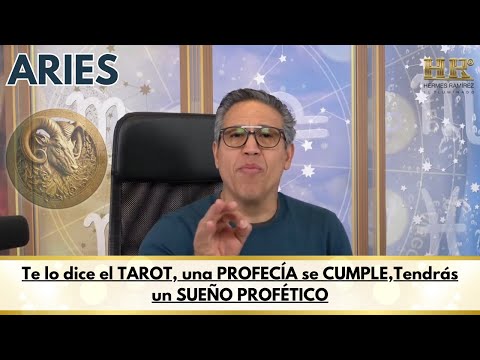 ARIES; Te lo dice el TAROT, una PROFECÍA se CUMPLE,Tendrás un SUEÑO PROFÉTICO