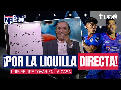 NACIÓN AZUL: ¡Vencer a Toluca y CLASIFICAR DIRECTO!  Luis Felipe Tovar en EXCLUSIVA | TUDN