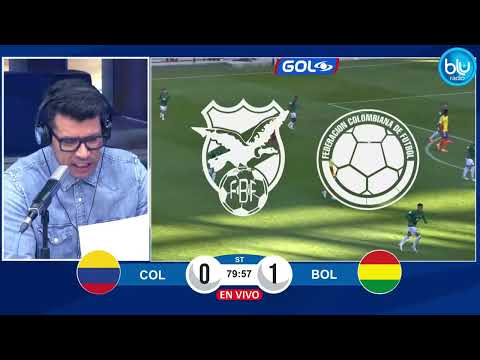 Yaser Asprilla intenta hacer el primer gol de la Selección Colombia a la distancia