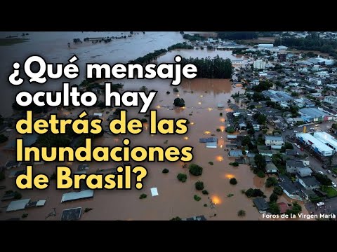 ¡Misterio Revelado! El Mensaje Oculto detrás de las Inundaciones en Brasil