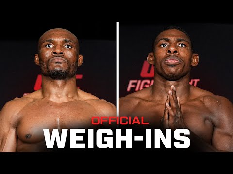 Usman vs Buckley Weigh-Ins | UFC Atlanta