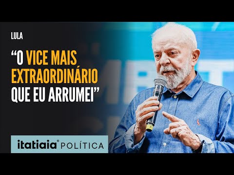 FOMOS A PRIMEIRA DUPLA DE ANALFABETOS A GOVERNAR O PAÍS, DIZ LULA AO FALAR DE JOSÉ ALENCAR