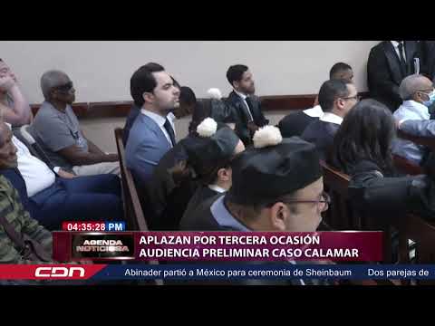 Aplazan por tercera ocasión audiencia preliminar Caso Calamar