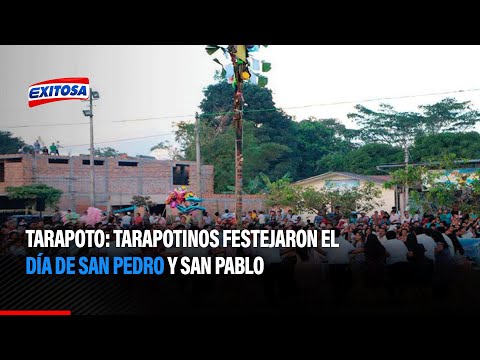 Tarapoto: Tarapotinos festejaron el Día de San Pedro y San Pablo