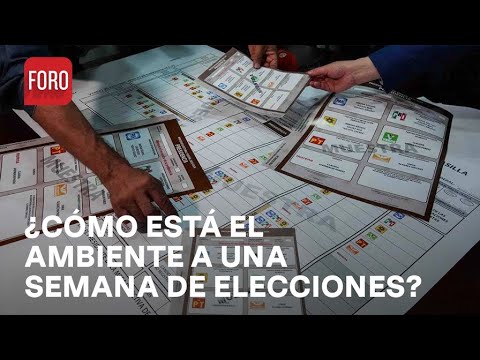 ¿Cuál es el ambiente y las campañas a una semana de la elección? - Agenda Pública