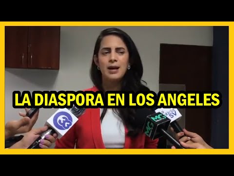 Claudia Ortiz asegura haber platicado con salvadoreños en LA | Caída del precio Bitcoin