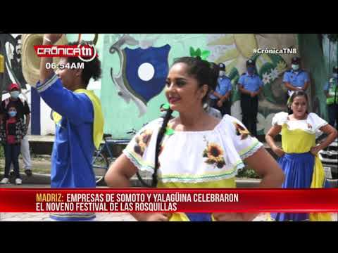 Espectacular celebración del Festival de las Rosquillas en Madriz - Nicaragua