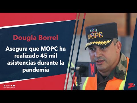 Borrell asegura que MOPC ha realizado 45 mil asistencias durante la pandemia