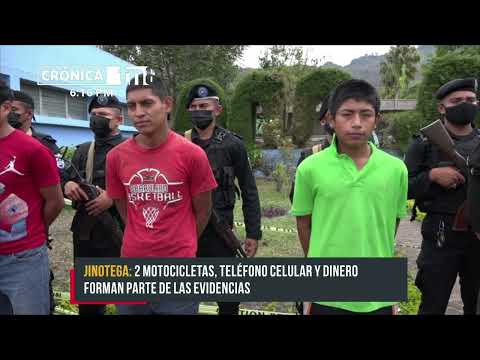 Jinotega: 17 «pajaritos de alto vuelo» fueron capturados - Nicaragua