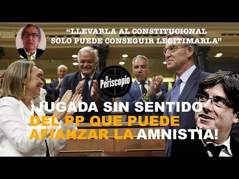 ¡PERO, DO?NDE VAS FEIJO?O: ABSURDA JUGADA DEL PP ANTE EL TC, QUE PUEDE AFIANZAR LA AMNISTI?A!