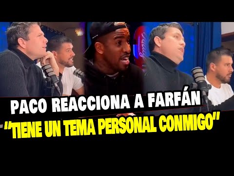 PACO BAZAN REACCIONA A LAS BURLAS DE JEFFERSON FARFÁN YA ES ALGO PERSONAL