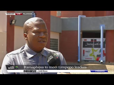 7th Administration | Ramaphosa meets Limpopo provincial govt officials: MEC Tony Rachoene