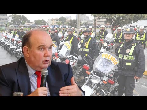 Rafael López-Aliaga confirma la entrega de 4 mil motocicletas para la PNP
