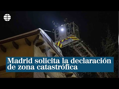 Madrid solicita la declaración de zona catastrófica y cifra los daños en 1.398 millones de euros