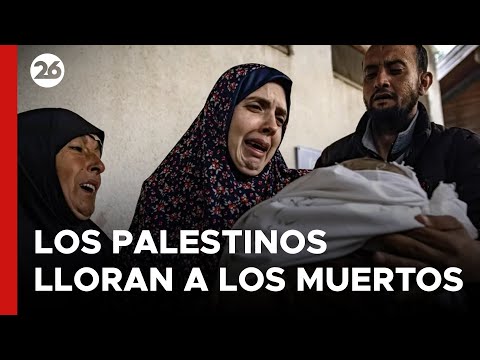 MEDIO ORIENTE | Los palestinos lloraron a los muertos en un hospital de Rafah