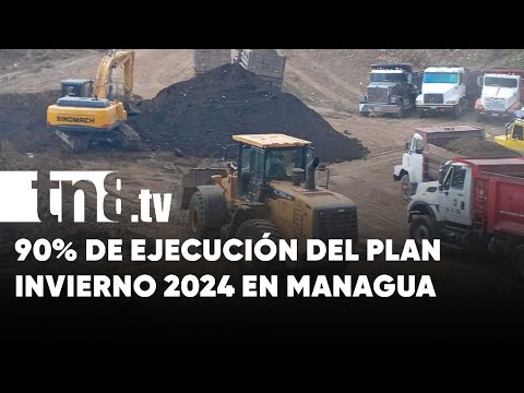 Plan Invierno 2024: Managua al 90% de limpieza para enfrentar las lluvias