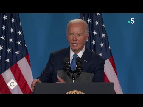 La conférence de presse de Joe Biden tourne au supplice - La Story - C à Vous - 12/07/2024