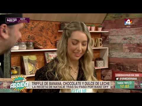 Vamo Arriba - Triffle de banana, chocolate y dulce de leche