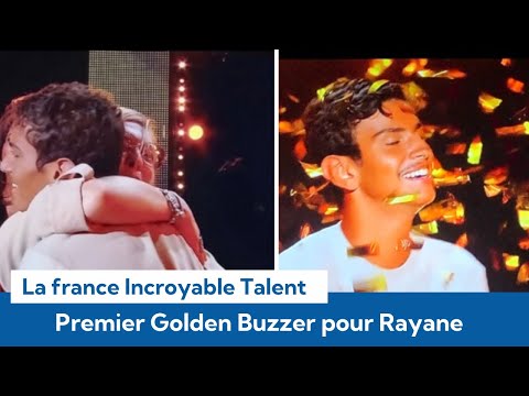 La France a un incroyable talent 2022 : Rayane reçoit le premier Golden Buzzer de Hélène Segara