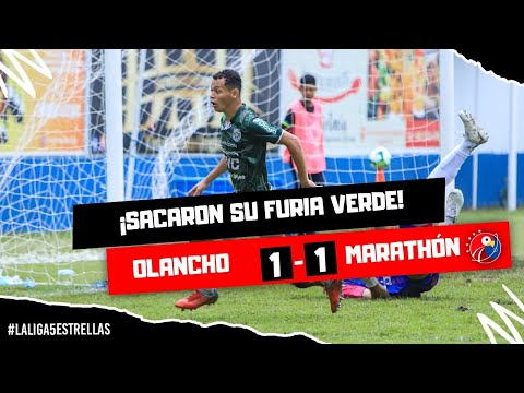 Olancho FC 1-1 Marathón| Resumen partido repechaje vuelta| Apertura 2022-23