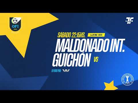4to Final VUELTA - Maldonado Interior vs Guichon - Fase Nacional