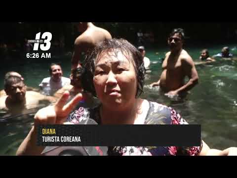 Avalancha de turistas visitan Ometepe en las vacaciones