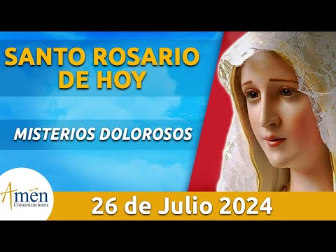 Santo Rosario de Hoy Viernes 26 Julio 2024  l Padre Carlos Yepes l Católica l Rosario l Amén