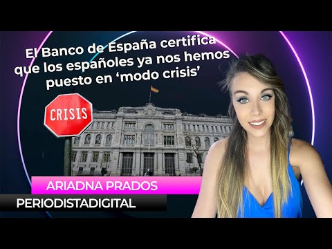 El Banco de España certifica que los españoles ya nos hemos puesto en ‘modo crisis’