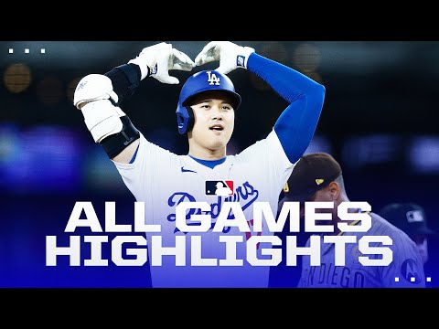 Highlights from ALL games on 9/25! (Shohei Ohtanis late RBI gives Dodgers win vs. Padres)