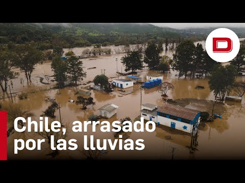 El estado de emergencia en el que se ve envuelto Chile por las lluvias
