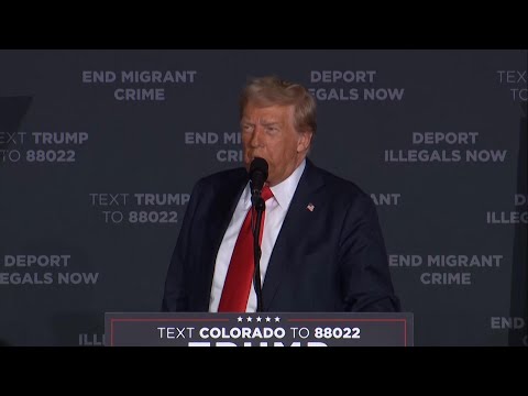 Trump repeats false claims about Venezuelan gang in Colorado