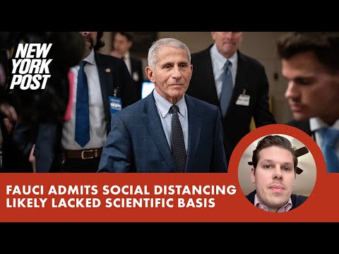 COVID ‘6-ft’ social distancing ‘sort of just appeared,’ likely lacked scientific basis, Fauci admits