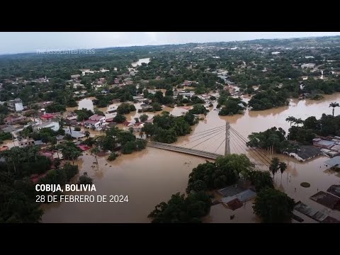 Autoridades bolivianas declararan desastre a ciudad amazónica tras histórica inundación