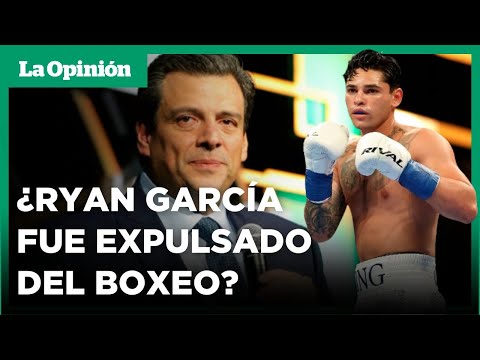 ¿Adiós al boxeo? Ryan García expulsado por el CMB I La Opinión