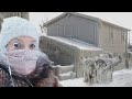 Coldest city in the world (- 67°C ) Russia freezes!  Terrible snow freezing storm hits Yakutia
