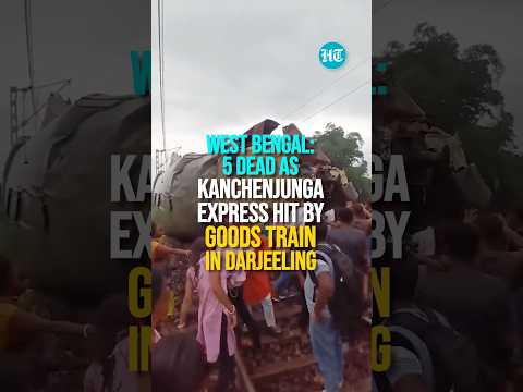 West Bengal: 5 Dead As Passenger Express Hit By Goods Train In Darjeeling