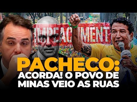 MINEIROS NA PRAÇA DA LIBERDADE!NIKOLAS CHAMA PACHECO DE COVARDE!'POR NÃO PAUTAR IMPEACHMENET! MORAES