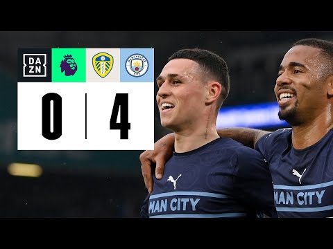 Leeds vs Manchester City (0-4) | Resumen y goles | Highlights Premier League