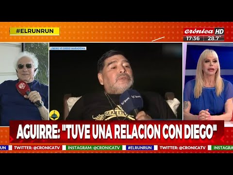 Adriana Aguirre: Tuve sexo con Diego Maradona en los ochenta