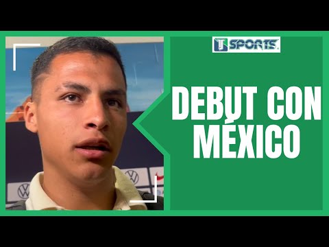 La REACCIÓN de Roberto de la Rosa por su DEBUT JUGANDO como TÍTULAR con la Selección Mexicana