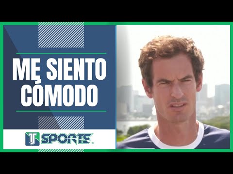 Andy Murray DICE que se siente CÓMODO en Tokio a pesar de los PROTOCOLOS de Covid-19