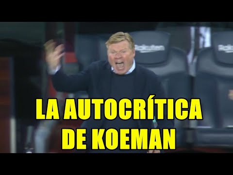 KOEMAN: HA SIDO UN POCO EXAGERADA MI POSTURA CON MINGUEZA | BUENA AUTOCRÍTICA