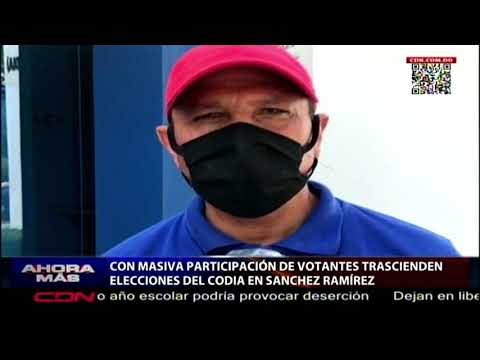 Con masiva participación de votantes trasciende elecciones del CODIA en Sánchez Ramírez