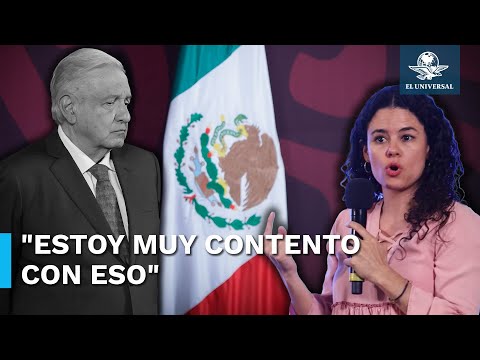 AMLO, contento con elección de su hijo Andy y Luisa Alcalde en nueva dirigencia de Morena