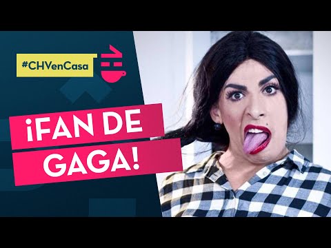 ¡SU PRIMERA VEZ EN TV! ? Botota Fox se vistió de Lady Gaga | CHV en Casa