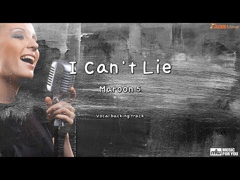 I Can't Lie - Maroon 5 (Instrumental & Lyrics)