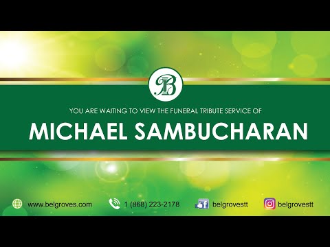 Michael Sambucharan Tribute Service