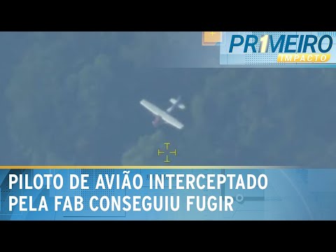 Piloto de avião interceptado pela FAB fugiu após pousar em Roraima | Primeiro Impacto (30/01/24)