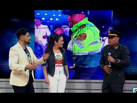 Policía de la cumbia llegó a ATV Edición Matinal: Mi presentación fue fugaz